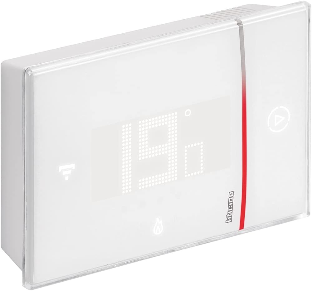 Termostato Bticino SXW8002W: Controllo Intelligente per la Tua Casa con Stile!