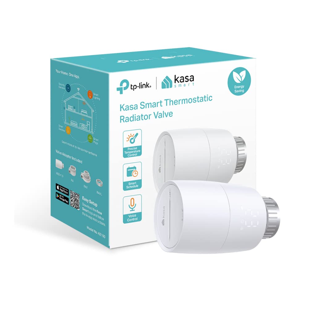 Valvola termostato intelligente TP-Link Kasa: Risparmia energia con facilità e controllo vocale!