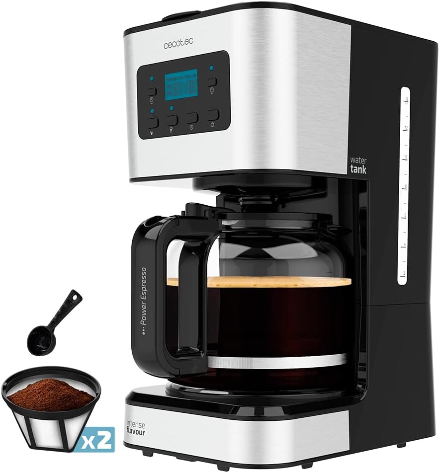 Caffettiera Cecotec Caffettiera a Goccia Programmabile Coffee 66 Smart Plus: Sperimenta un Caffè Perfetto ogni Mattina!