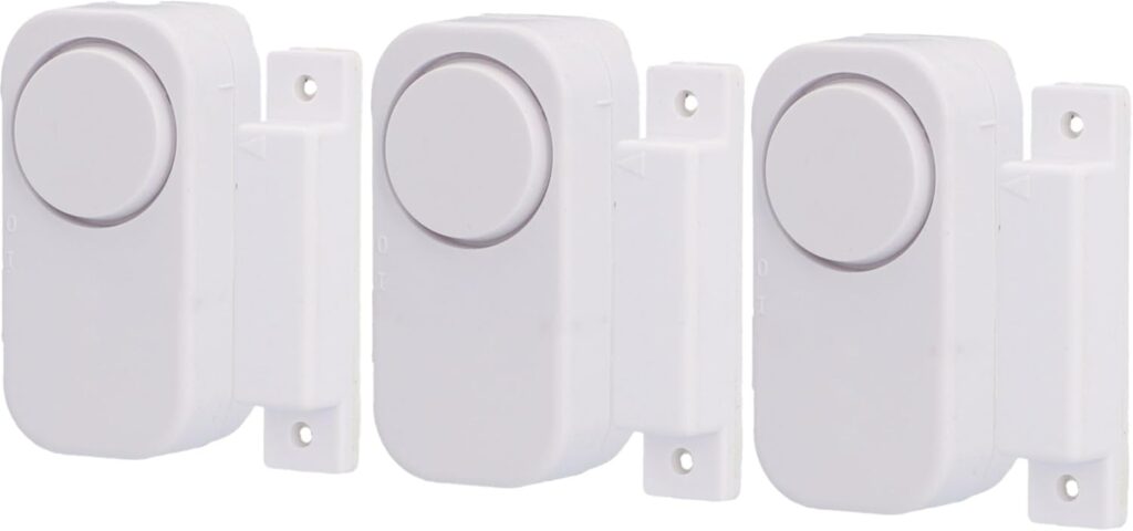 Allarmi Set di 3 UNITEC per porte e finestre: sicurezza a portata di mano!