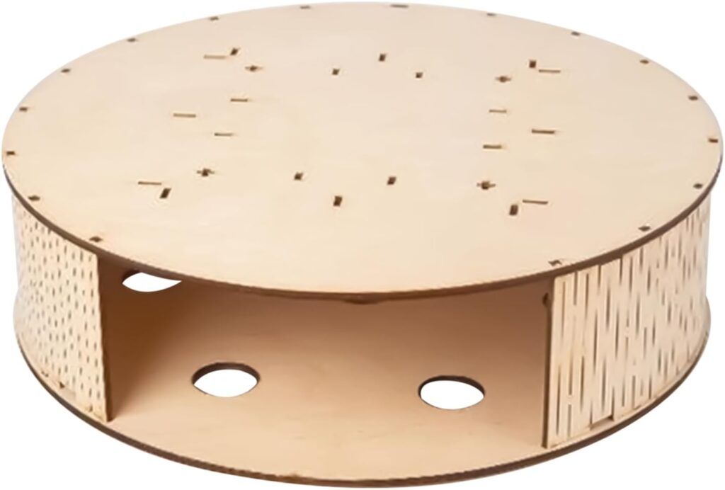 Giocattolo per Gatti | Scatola Caccia in Legno con Gioco di Acchiappo | Scopri il divertimento senza fine per il tuo felino!