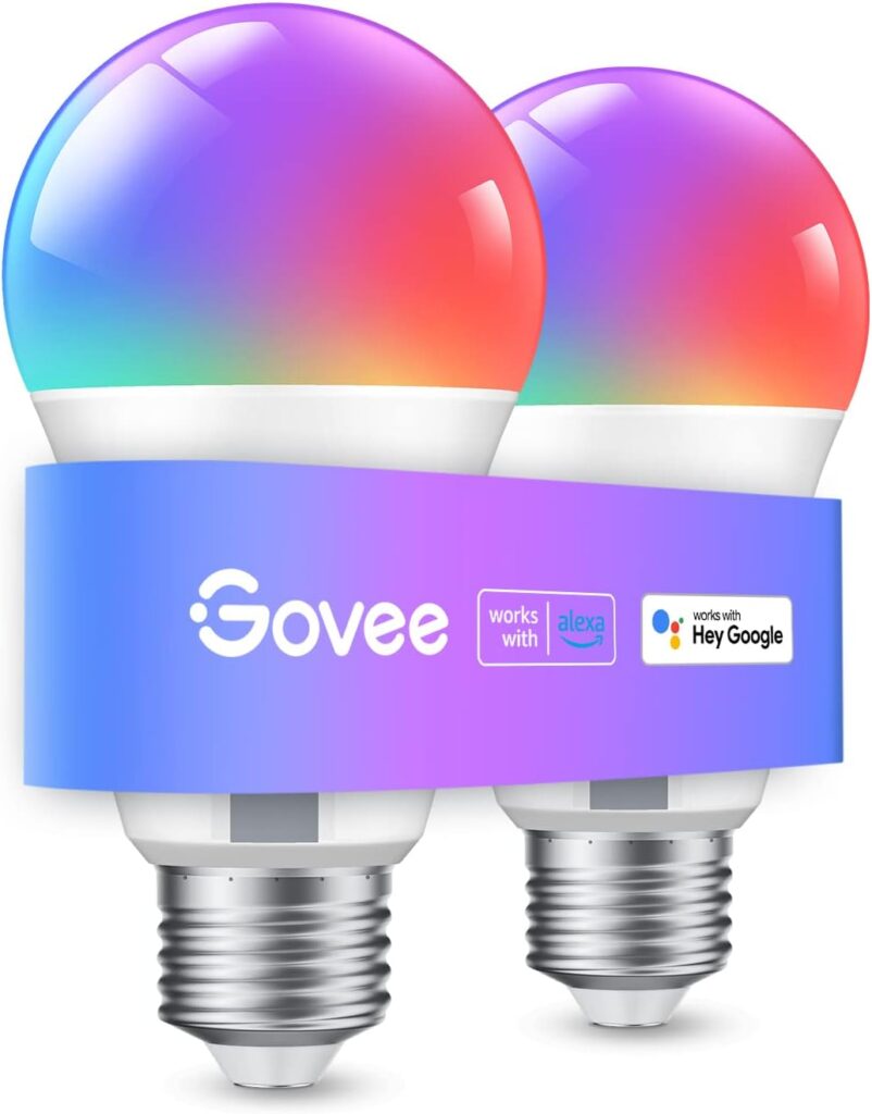 Lampadina Govee LED E27 Intelligenti: Illumina la tua vita con 16 milioni di colori!