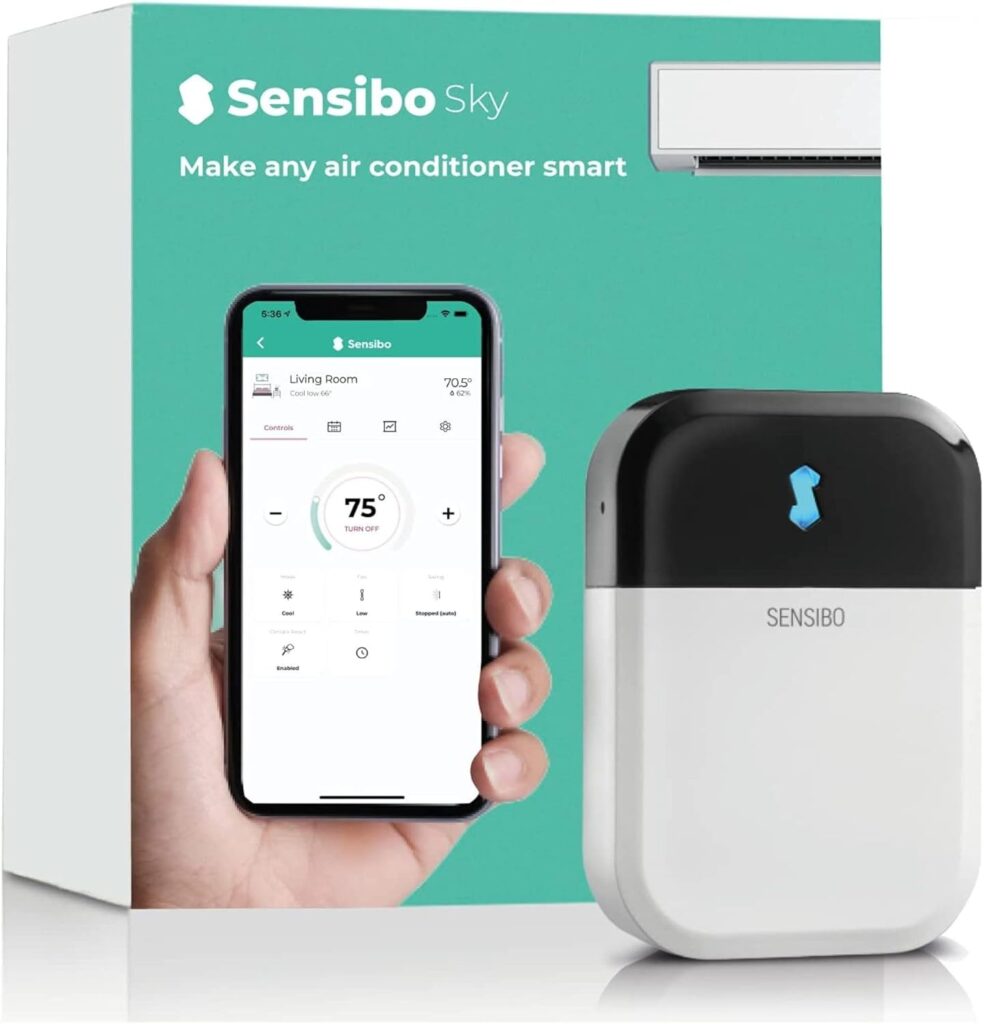 Termostato Sensibo Sky: Comfort e risparmio energetico a portata di mano!