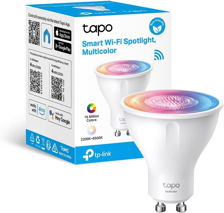 Lampadina Tapo L630: Illumina la tua vita con colori vivaci e smart!