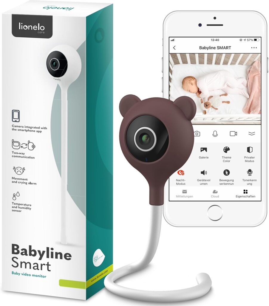 Monitor Baby Lionelo Care Babyline: la sicurezza del tuo bambino a portata di smartphone!
