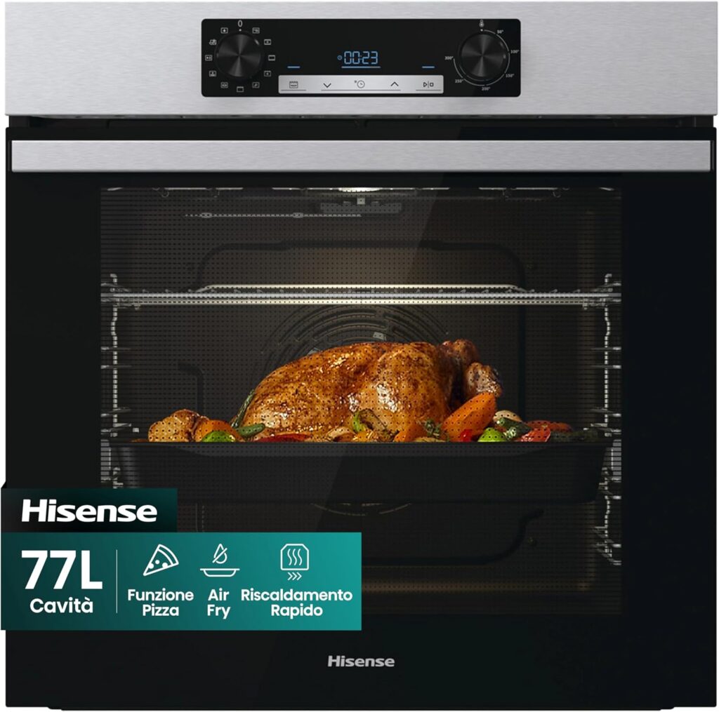 Forno Hisense BI62216AX: Scopri il segreto per pizze perfette e cotture impeccabili!