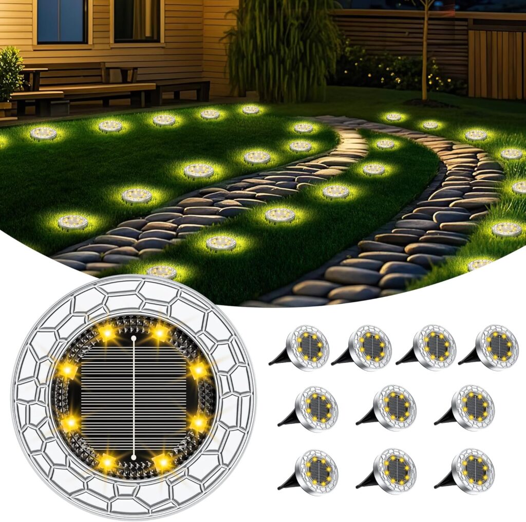 Luci da Giardino FIFlying 10 pezzi: Illumina il tuo spazio esterno con stile!