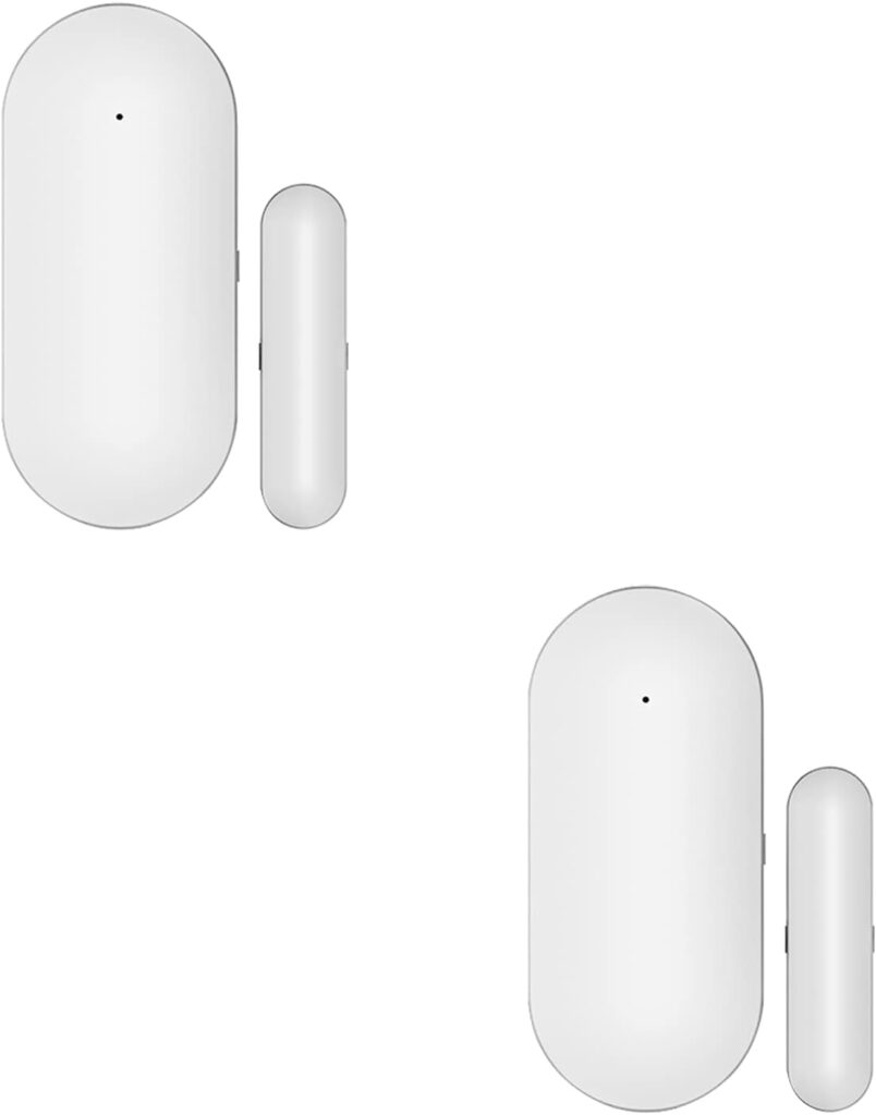 Sensori di Ingresso 2 PACK Sensori per Porte e Finestre: Sicurezza Domestica a Portata di Mano!