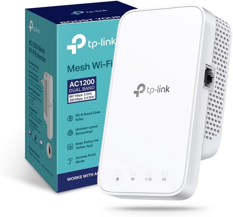 Ripetitore WiFi TP-Link RE330: potenzia la tua connessione senza limiti!