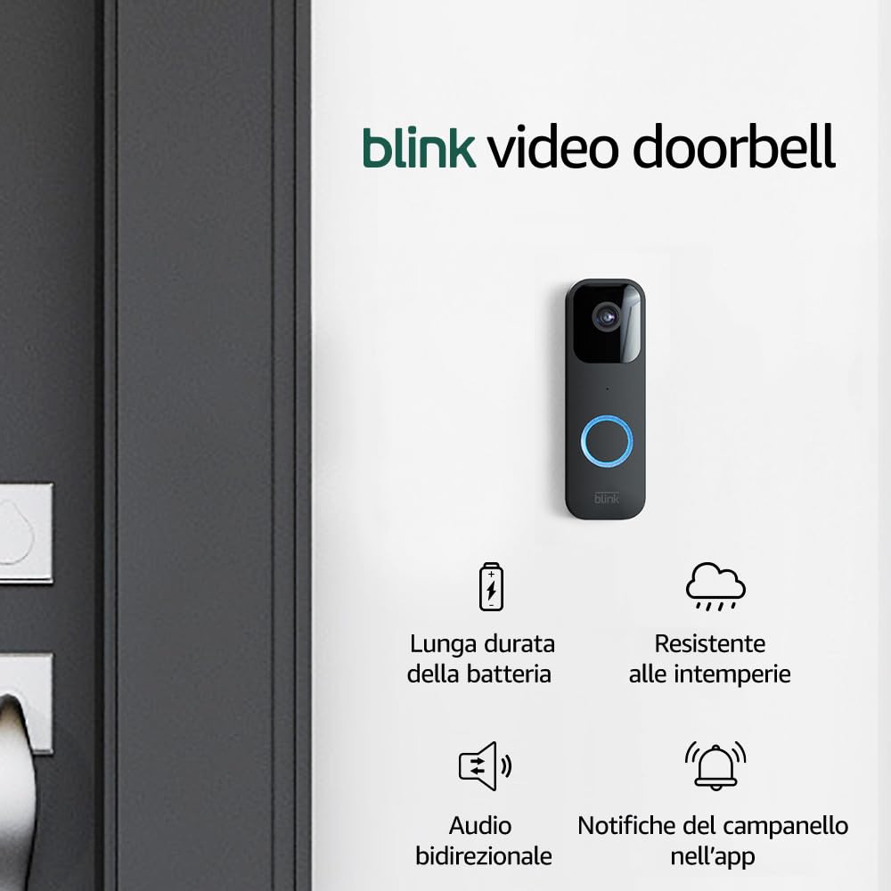 Campanello Blink Video: Sicurezza e comodità a portata di mano!