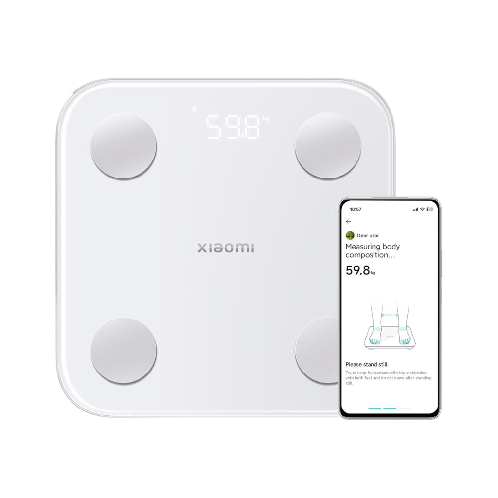 Bilancia Xiaomi Body Composition Scale S400: Scopri il tuo benessere in un colpo d'occhio!