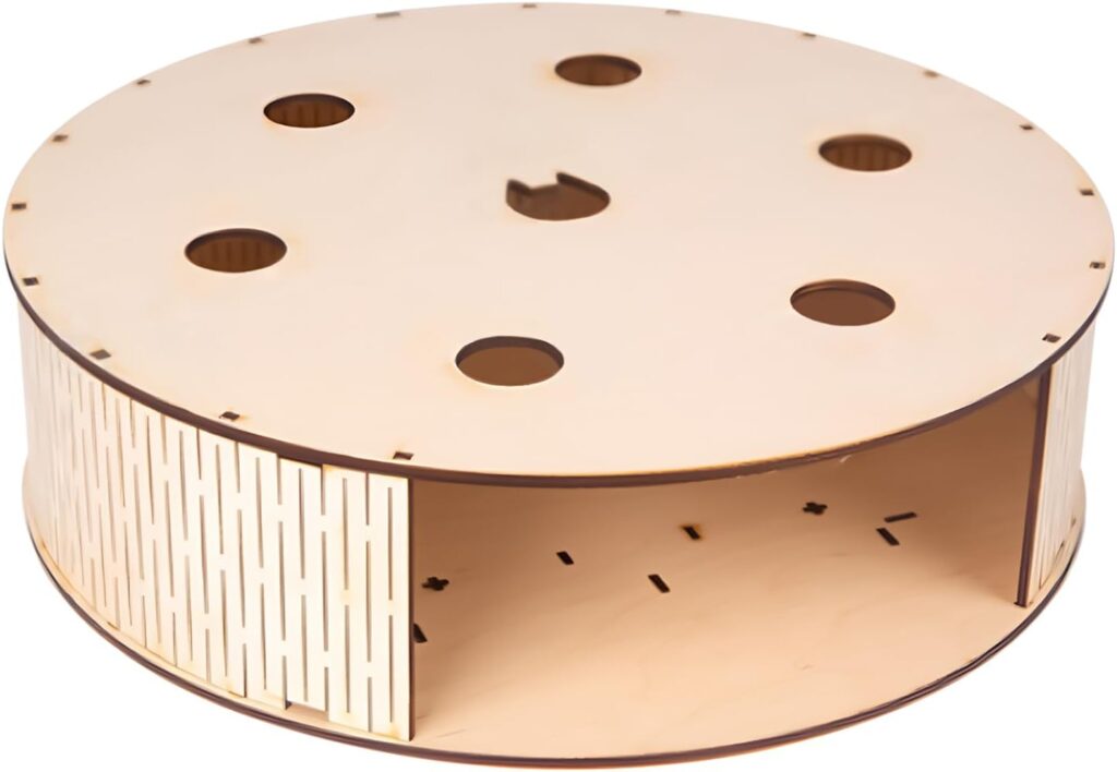 Gioco Di Caccia Per Gatti - Puzzle Interattivo In Legno Per Gattini: Stimola la Mente del Tuo Micio!