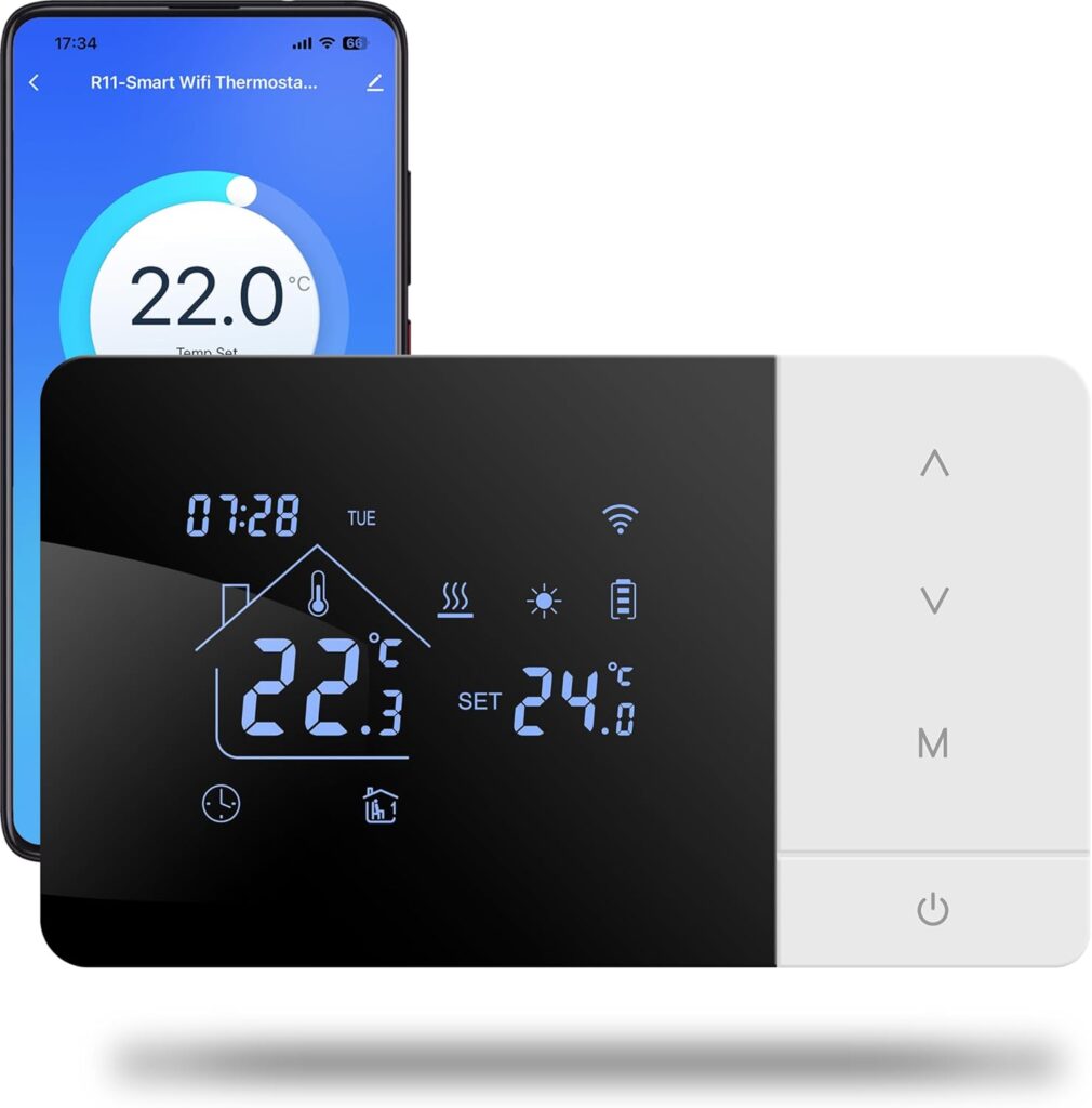 Termostato Wi-Fi a batteria W506 3A: il tuo nuovo alleato per il riscaldamento intelligente!