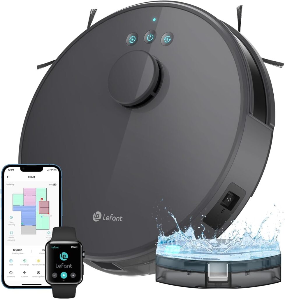 Aspirapolvere Robot LEFANT M1: Potente, Intelligente e Semplice da Controllare!