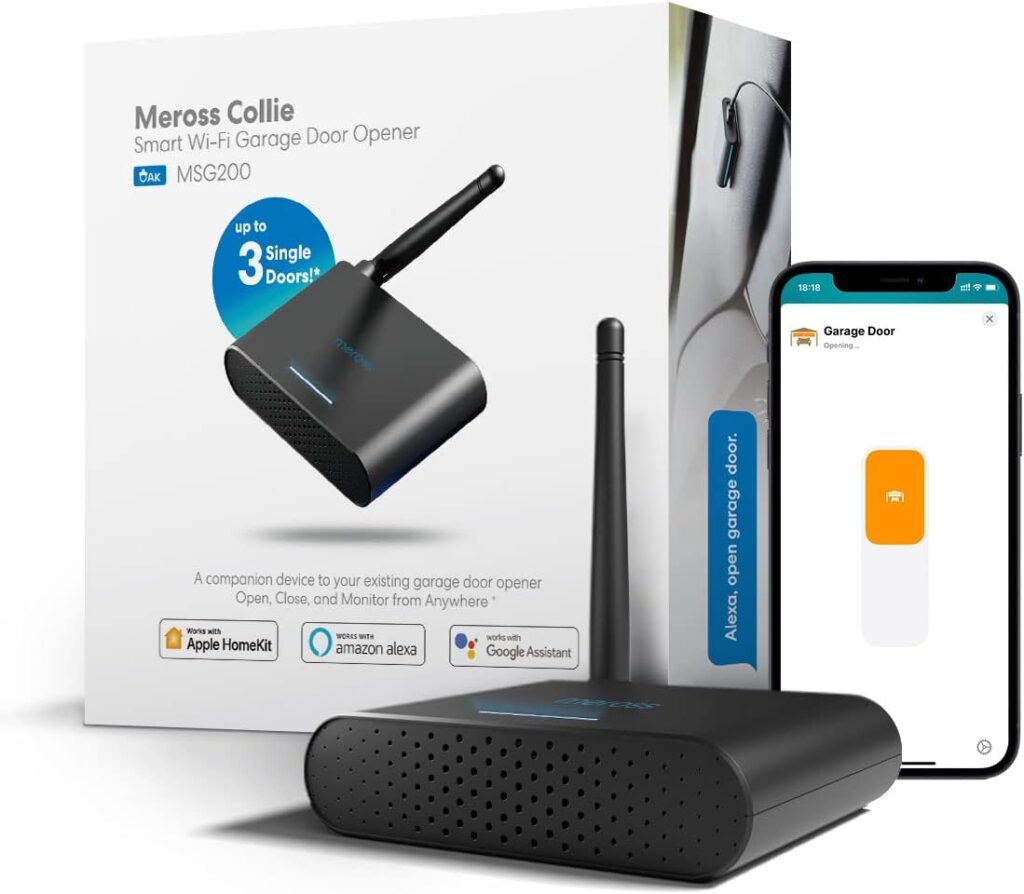 Apriporta Meross MSG200HK: Semplifica la tua vita con il controllo WiFi delle porte garage!