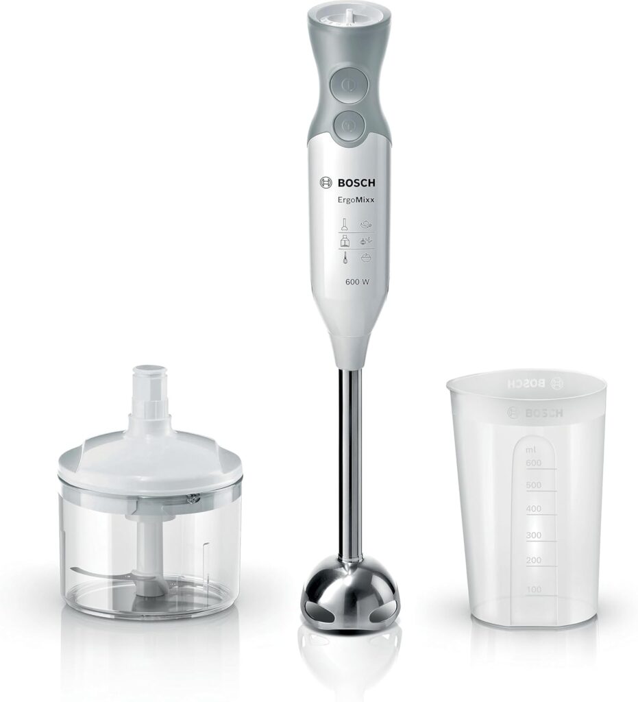 Mixer Bosch Elettrodomestici ErgomMixx: Potenza e Silenzio per la Tua Cucina!
