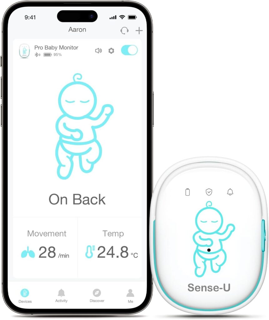 Monitor Baby Sense-U: scopri la sicurezza e il comfort del sonno del tuo piccolo!