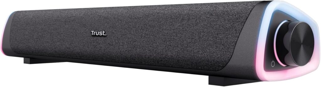 Soundbar Trust Liro 12W: Potenza e colore per il tuo audio!