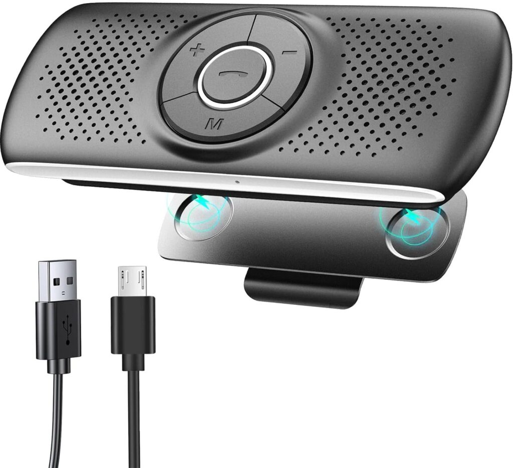 Vivavoce Bluetooth per Auto: un compagno indispensabile per viaggiare senza distrazioni!