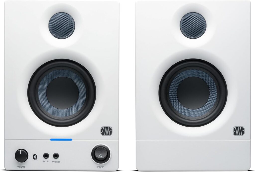 Altoparlanti Attivi da Scrivania PreSonus Eris 3.5BT Gen 2: Potenzia la tua esperienza audio con il suono di qualità studio!