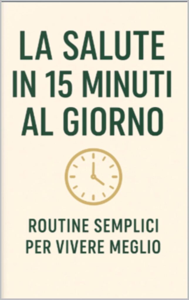Salute: LA SALUTE IN 15 MINUTI AL GIORNO (SALUTE E BENESSERE Vol. 7) - Scopri il tuo benessere in un quarto d'ora!