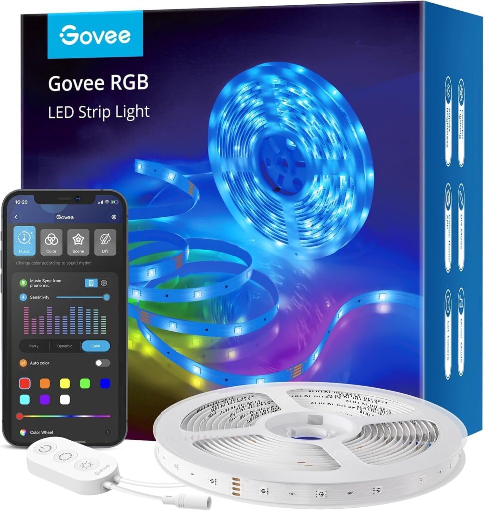 Striscia LED Govee 5 Metri: Illumina la tua vita con colori vibranti!