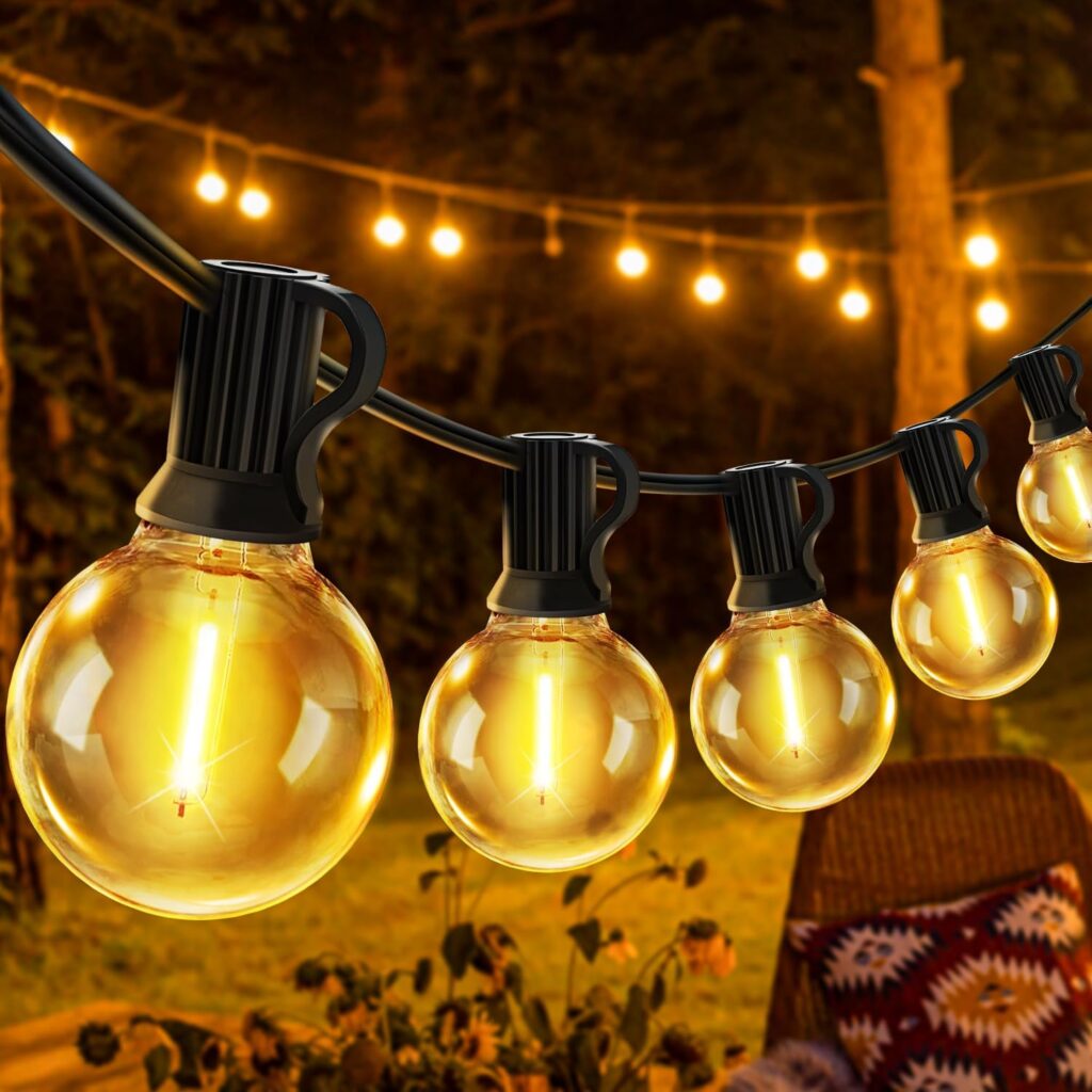 Catena Luci da Esterno Giardino JEYMORKEY: Trasforma il tuo spazio esterno in un'oasi luminosa!