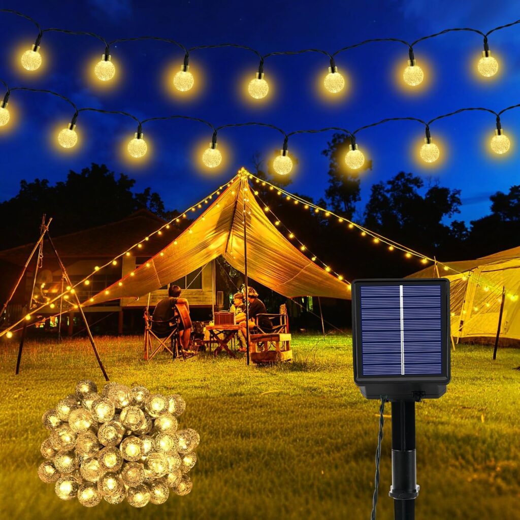 Catena Luminosa: Catena Luminosa Esterno Solare 60LED per Trasformare Ogni Evento in un Magico Spettacolo Luminoso!